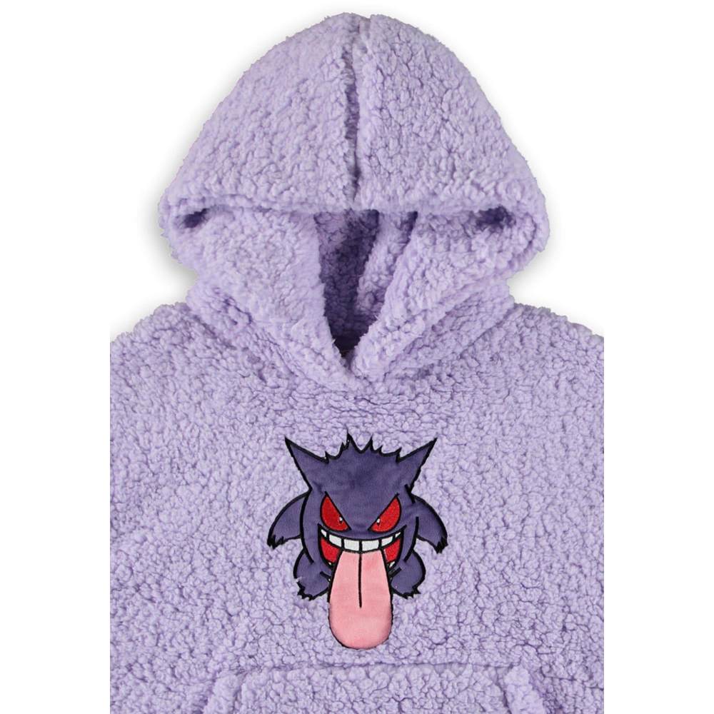 PokÃ©mon - Gengar Teddy Hoodie - Purple